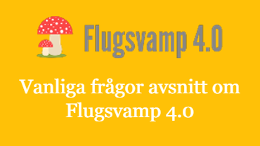 Frequently asked questions section on Flugsvamp 4.0?